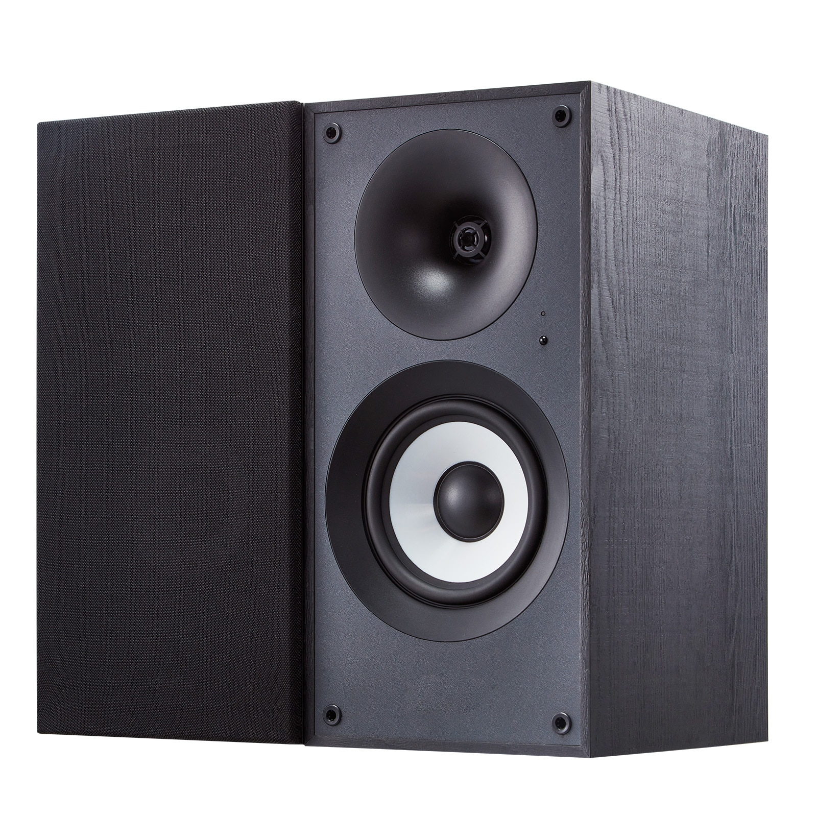 Active Powered Bookshelf Studio Monitor Speakers 25W X2 Bluetooth Coaxial Stereo_voghion.com
